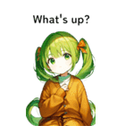 全て同じセリフ【What's up？】（個別スタンプ：13）