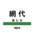 伊東線・伊豆地方の急行線（個別スタンプ：4）