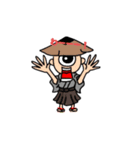 ゆる妖怪ちゃん（個別スタンプ：4）