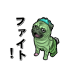 動く★フラン犬【デカ文字】（個別スタンプ：14）