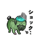 動く★フラン犬【デカ文字】（個別スタンプ：21）