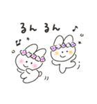 ゆるいろ bunny 6（個別スタンプ：3）