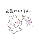 ゆるいろ bunny 6（個別スタンプ：19）