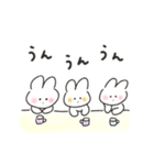 ゆるいろ bunny 6（個別スタンプ：38）