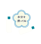 夏によく使う言葉24個（個別スタンプ：22）