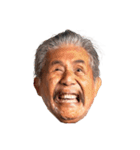 西成の愉快な仲間たちのお面 2（個別スタンプ：1）