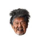 西成の愉快な仲間たちのお面 2（個別スタンプ：13）