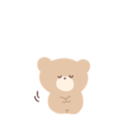 ふあもこBear (組み合わせて使える)（個別スタンプ：4）