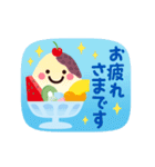 夏★ちょっと大人のほっこり動くスタンプ（個別スタンプ：10）