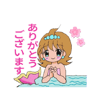 マーメイド5姉妹あいちゃん①（個別スタンプ：2）