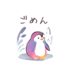 癒しのカラフルペンギン（個別スタンプ：11）