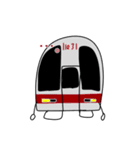 赤い電車 リメイク版（個別スタンプ：8）