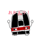 赤い電車 リメイク版（個別スタンプ：11）