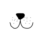 LINEのアレンジ機能で使える動物パーツ（個別スタンプ：31）