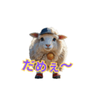 野球している動物（個別スタンプ：20）