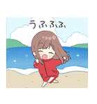 夏をエンジョイ！ジャージちゃん（個別スタンプ：17）