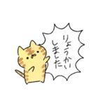 ねこのふきだし敬語スタンプ（個別スタンプ：33）