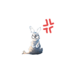 Cute Rabbit Cloud（個別スタンプ：15）