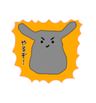 シンプルなほこりん（個別スタンプ：17）