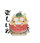 桃岳オリジナルイラスト茶太郎（個別スタンプ：8）