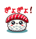 お寿司キャラがダジャレを言うスタンプ（個別スタンプ：5）