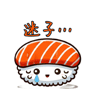 お寿司キャラがダジャレを言うスタンプ（個別スタンプ：8）