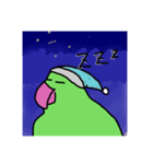 緑の鳥さん2（個別スタンプ：3）