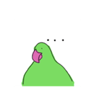 緑の鳥さん2（個別スタンプ：18）