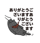 ひっぱられる猫たち その7（個別スタンプ：2）