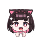黒乃ピグのスタンプ（個別スタンプ：5）