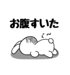 あほのうさぎ。（個別スタンプ：40）