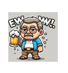 ビール大好き親父（個別スタンプ：38）