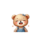 バターベア：ロックスター（個別スタンプ：10）