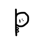 人生大体真顔スタンプ（個別スタンプ：3）