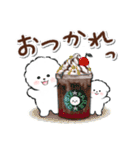 毎日使える★もふいぬわんこ（個別スタンプ：3）