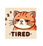 茶トラネコのスタンプセット2（個別スタンプ：6）