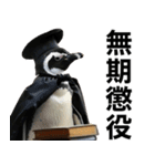 法廷ペンギン【煽り・動物・面白い】（個別スタンプ：20）