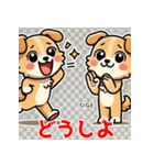 おしゃべり犬スタンプ（個別スタンプ：8）