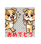 おしゃべり犬スタンプ（個別スタンプ：11）