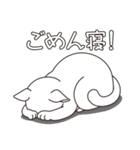 猫の好奇心（個別スタンプ：6）