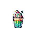 【8bit】スイーツとドリンクのドット絵（個別スタンプ：31）