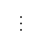 文字スタンプ（縦）（個別スタンプ：32）