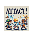 RPG風のドット絵（個別スタンプ：1）