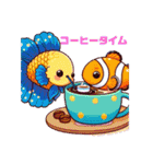 癒し系ウチのベタちゃんのLINEスタンプ⑤（個別スタンプ：28）