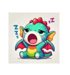 小さなドラゴンのLINEスタンプ（個別スタンプ：25）