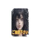 女神シリーズ癒された？（個別スタンプ：7）