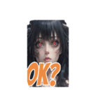 女神シリーズ癒された？（個別スタンプ：9）