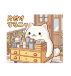 ねこさん先生の色々なお掃除スタンプ（個別スタンプ：16）