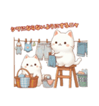 ねこさん先生の色々なお掃除スタンプ（個別スタンプ：22）