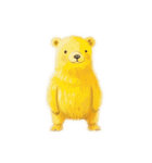 Yellow fluffy bear（個別スタンプ：10）